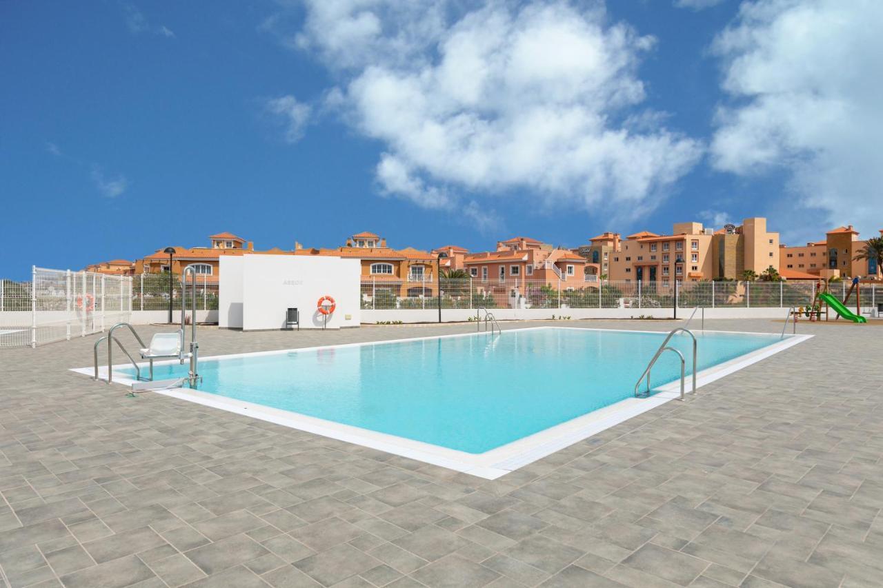 Homeforguest Flat With Large Terrace In Modern Residential Complex With Swimming Pool Caleta de Fuste Exterior foto