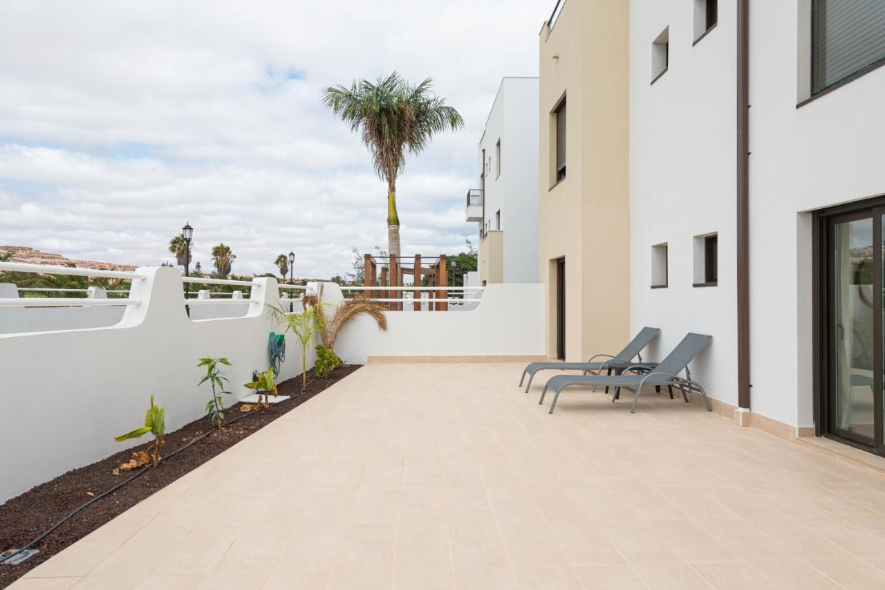 Homeforguest Flat With Large Terrace In Modern Residential Complex With Swimming Pool Caleta de Fuste Exterior foto