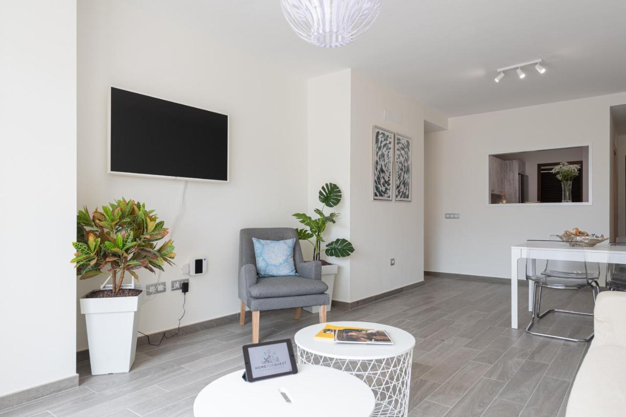 Homeforguest Flat With Large Terrace In Modern Residential Complex With Swimming Pool Caleta de Fuste Exterior foto